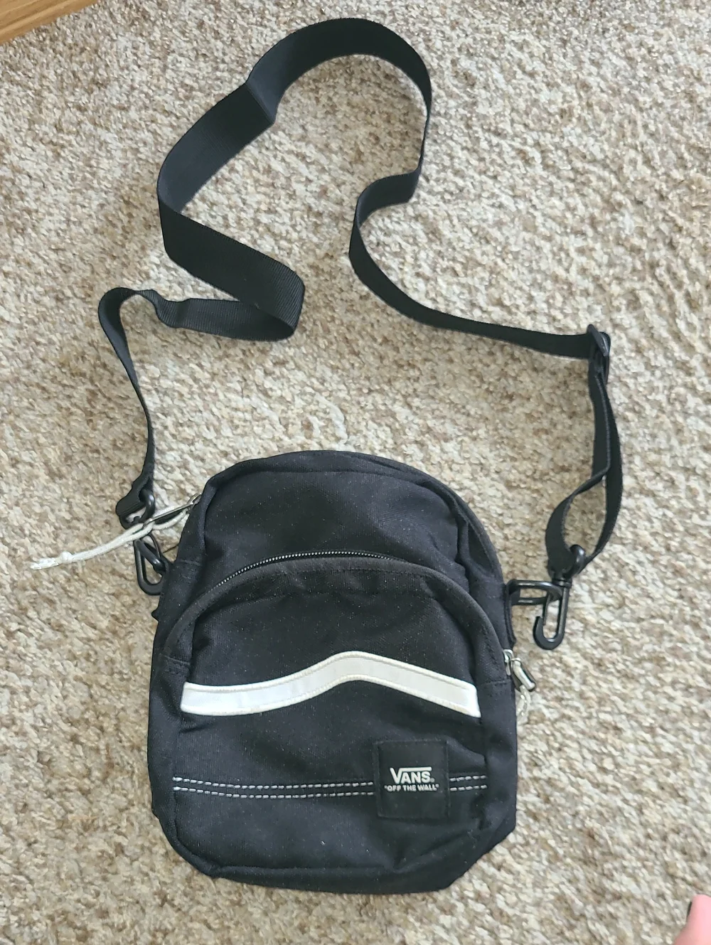 Vans Black Crossbody Shoulder Bag
